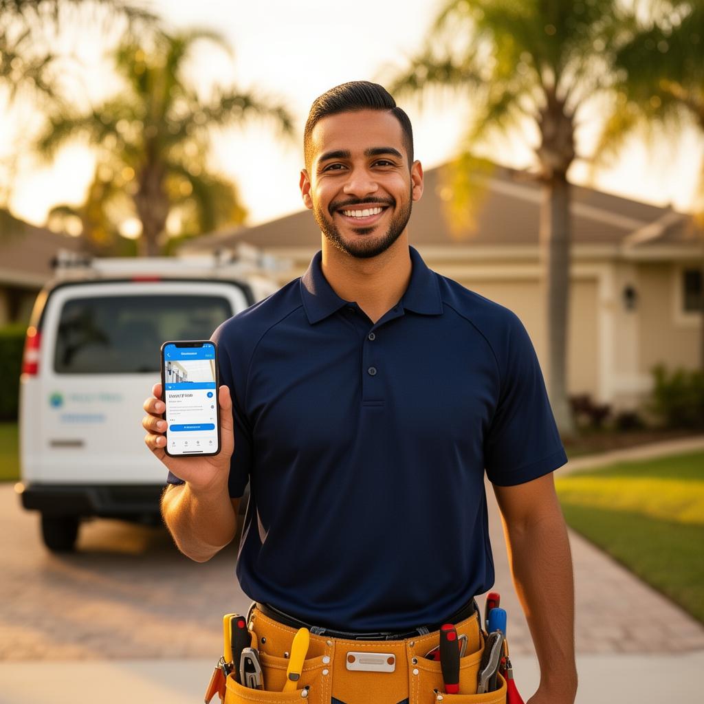 A confident Florida tasker ready to take on a new job